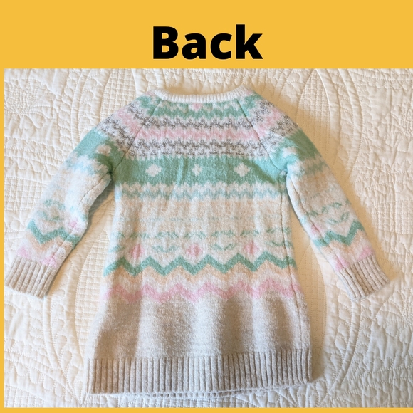 2 Cat & Jack Toddler Sweaters Size 18 months - Picture 3 of 9